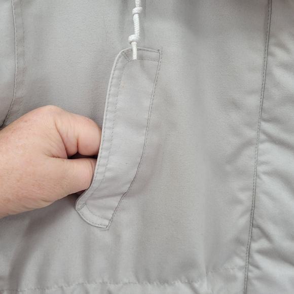 Pacific Trail Vintage 80s Plaid Lined Zip Snap Multi Pocket Hooded‎ Barn Jacket - Picture 7 of 16